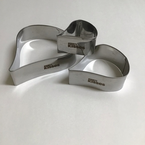 Hershey’s Kisses Cookie Cutter 3-PC NESTING SET Hershey's Brand Teardrop Crafts - Picture 6 of 10